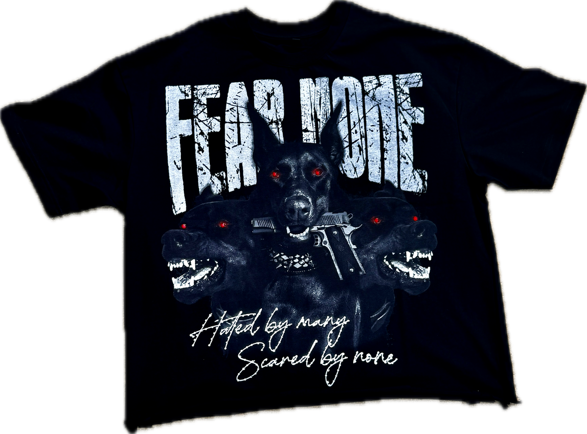 Fear None black shirt
