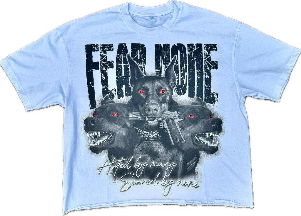 fear none white shirt